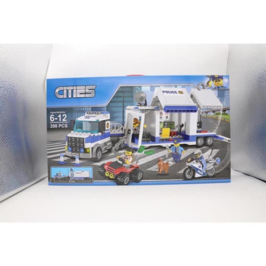 Lego Ghép Hình City Căn Cứ Swat SP343