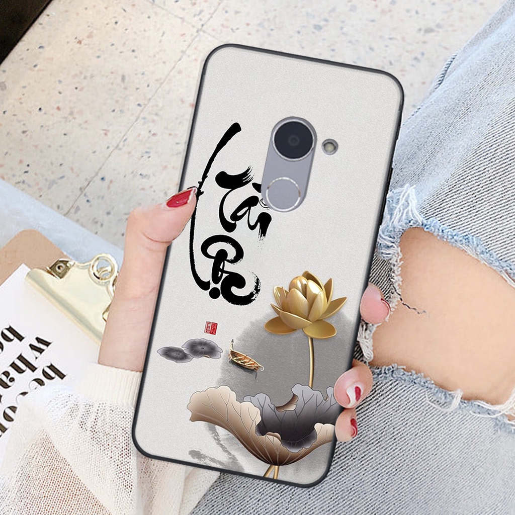 Ốp lưng Huawei Y7 PRIME 2017 in hình chữ tài chữ lộc, Cha Mẹ, bình an SIÊU ĐẸP
