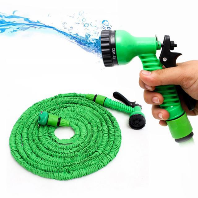 Bộ vòi xịt tăng áp giãn nở thông minh MAGIC HOSE 22,5m (75ft) - xịt nước co giãn đa năng tiện dụng kéo dài.