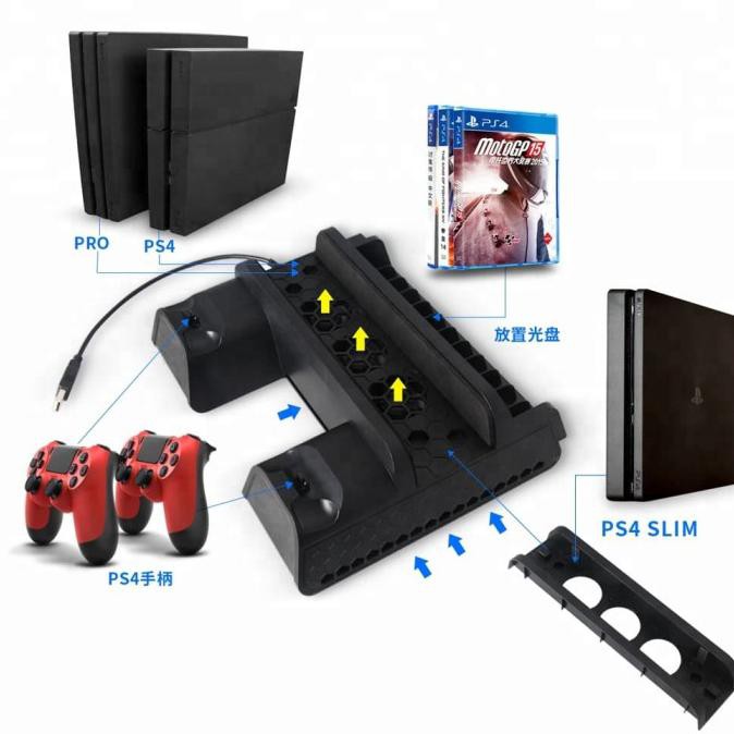 Dobe Đế Tản Nhiệt Đa Năng Cho Ps4 Pro / Ps4 Slim / Ps4 Fat