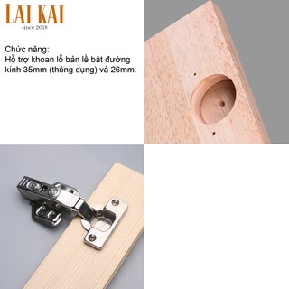Cữ khoan bản lề bật