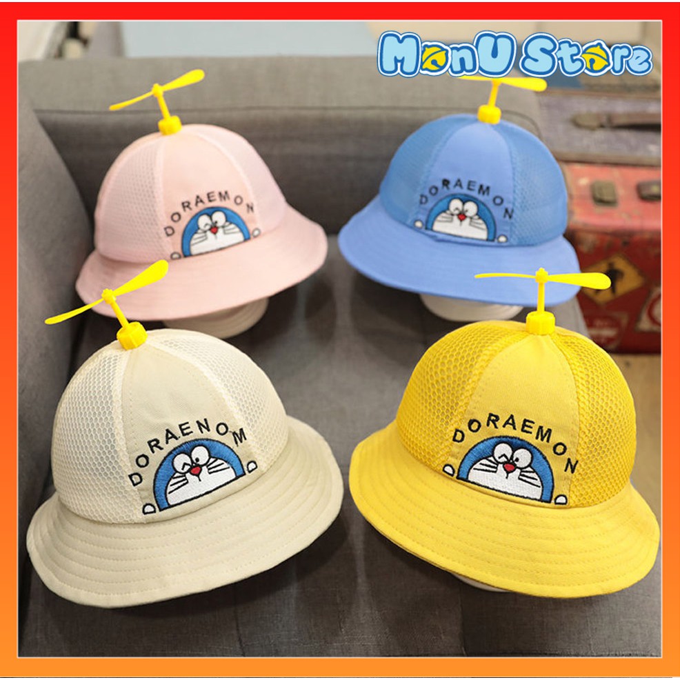 Nón bucket trẻ em hoạt hình DORAEMON DOREMON dễ thương cute