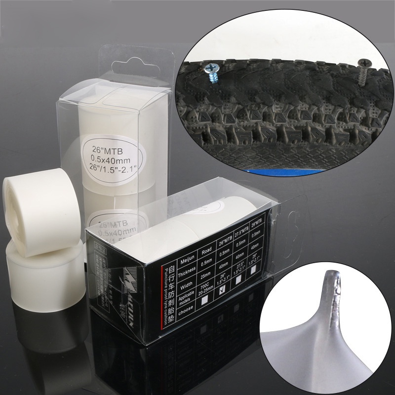 Set 2 Miếng Đệm Bảo Vệ Lốp Xe Đạp Leo Núi Chống Nổ Siêu Bền