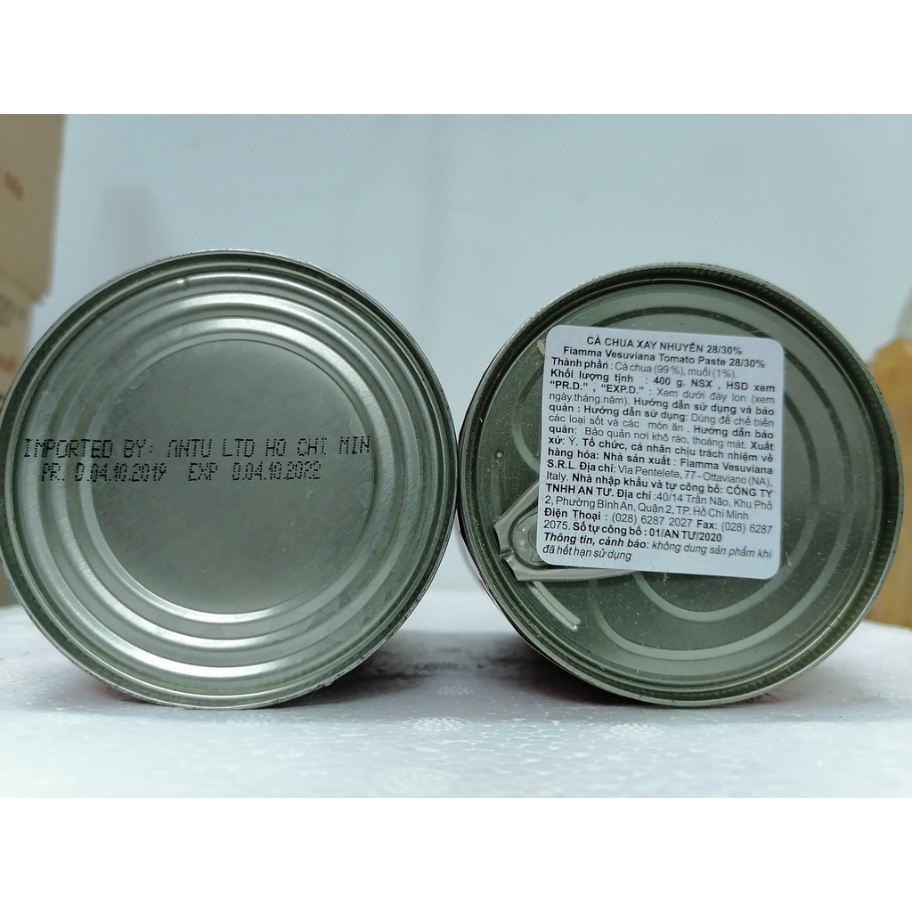 [Mã 77FMCGSALE1 giảm 10% đơn 250K] [400g] Cà chua xay nhuyễn [Italia] FIAMMA Tomato Paste (halal) (a-t) | BigBuy360 - bigbuy360.vn