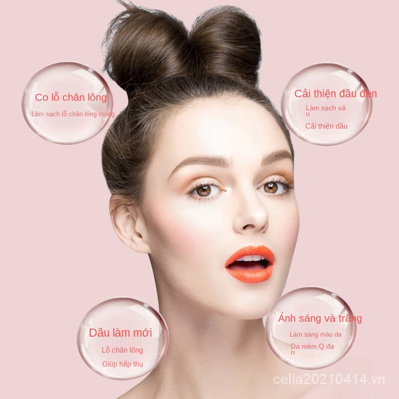 [Hàng mới về] Máy rửa mặt silicon giảm mụn làm sạch sâu lỗ chân lông