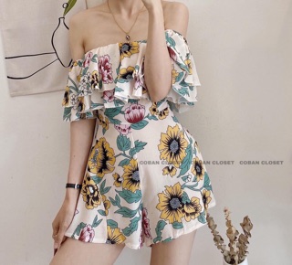 JUM HOA TRỄ VAI 4 màu 💕