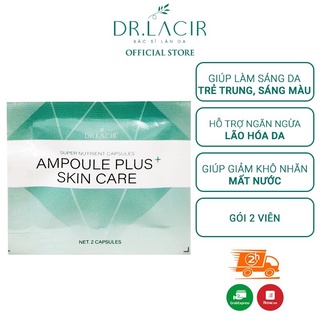 Viên Siêu Dưỡng Chất Drlacir Túi 2 viên Giúp Cải thiện làn da Cung cấp dưỡng chất Hỗ trợ phục hồi da