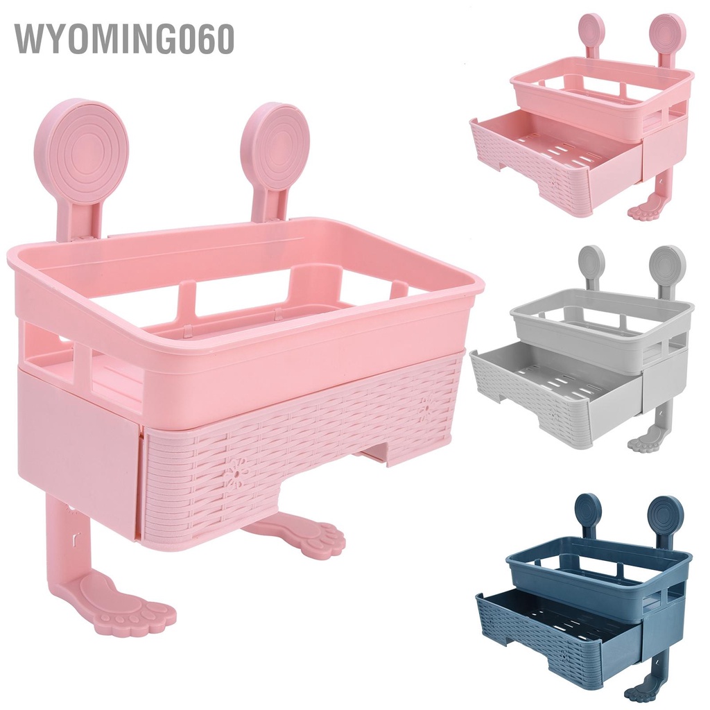 Wyoming060 Kệ phòng tắm hai lớp Hộp đựng giấy vệ sinh