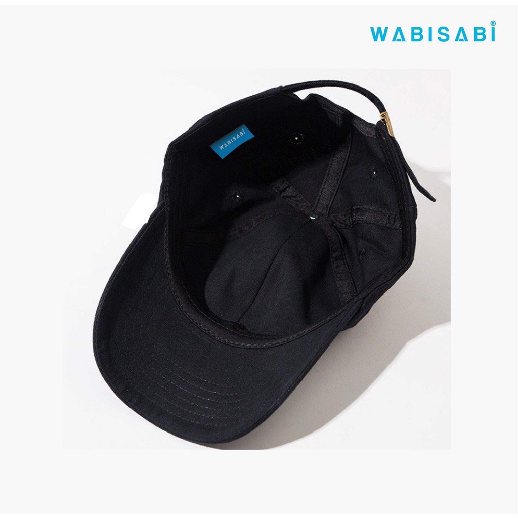 Mũ lưỡi trai wabisabi Logo thêu WSM1