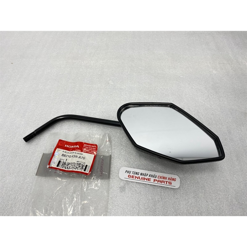 Kính hậu VARIO CLICK 2018 2021 chính hãng Honda Indo, Gương chiếu hậu 88220K59A70 / 88210K59A70