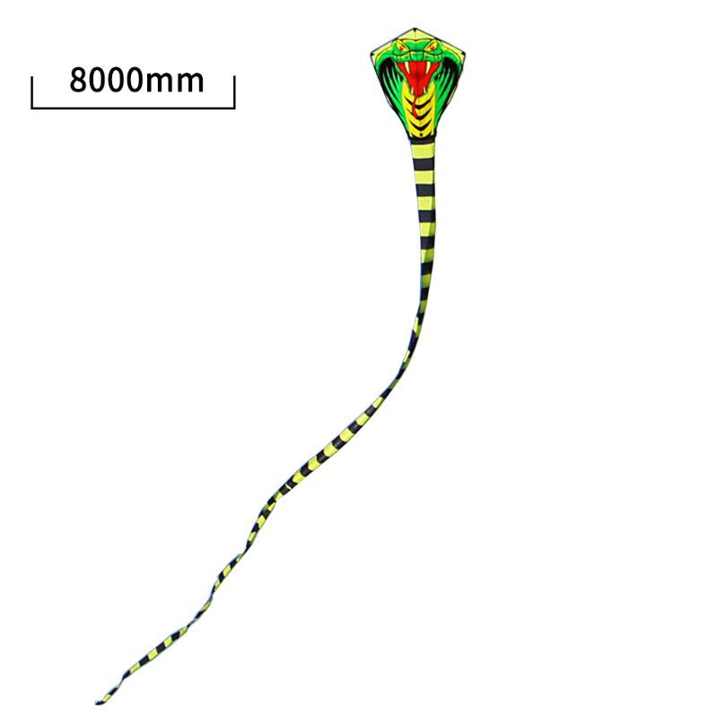Diều thả hình rắn mamba dài 8m/26.25ft/15m/49.21ft kèm thanh FRP tiện dụng cho hoạt động ngoài trời
