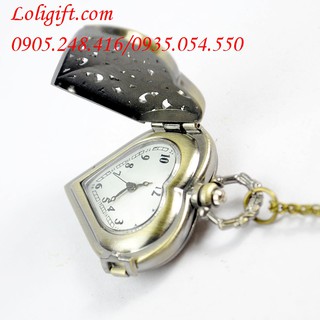ĐỒNG HỒ BỎ TÚI khắc hình trái tim