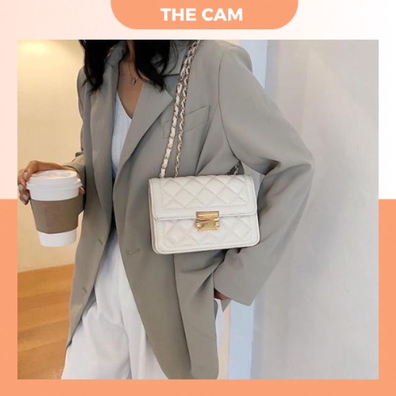 Túi xách nữ đẹp khoá bấm sang trọng và nổi bật