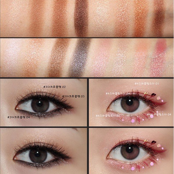 [DATE 01/23] Bảng Phấn Mắt Touch In Sol Killing Me Softly With Eye Holic Shadow (Hàn quốc)