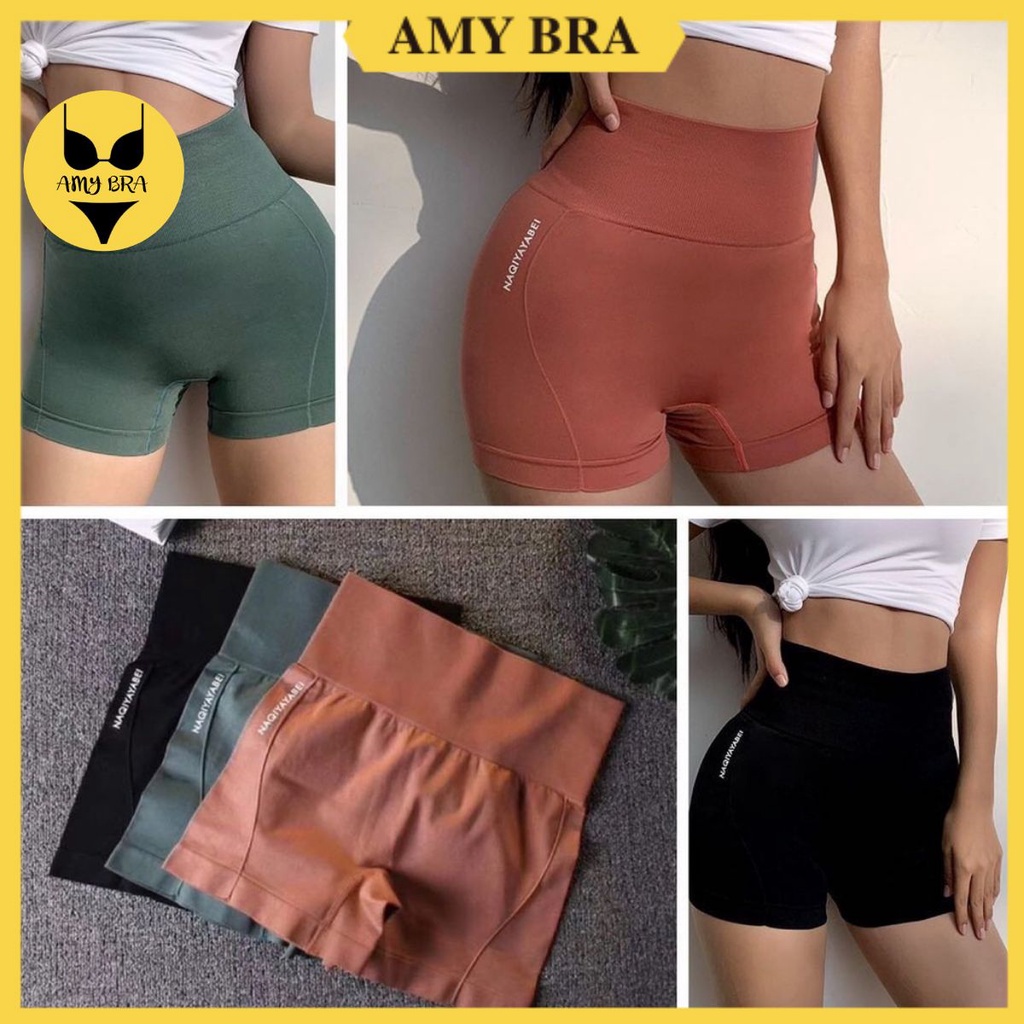 Quần tập gym ,yoga, earobic FREESHIP nữ cạp cao( nâng mông tôn dáng) AMY BRA  Q208