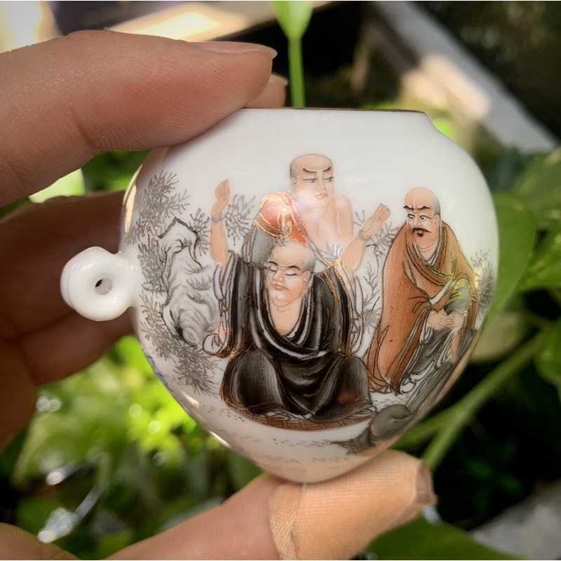 Cóng chim vẽ tay THẬP BÁT LA HÁN - Cửu Chính Đường