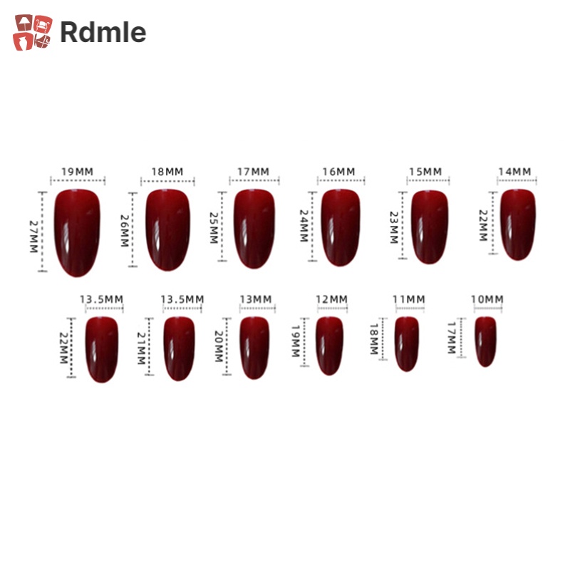 Set 24 Móng Tay Giả Trong Suốt Màu Vàng Kèm Keo Dán