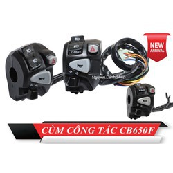 cùm công tắc xe raider sonic CB650F nhiều chức năng