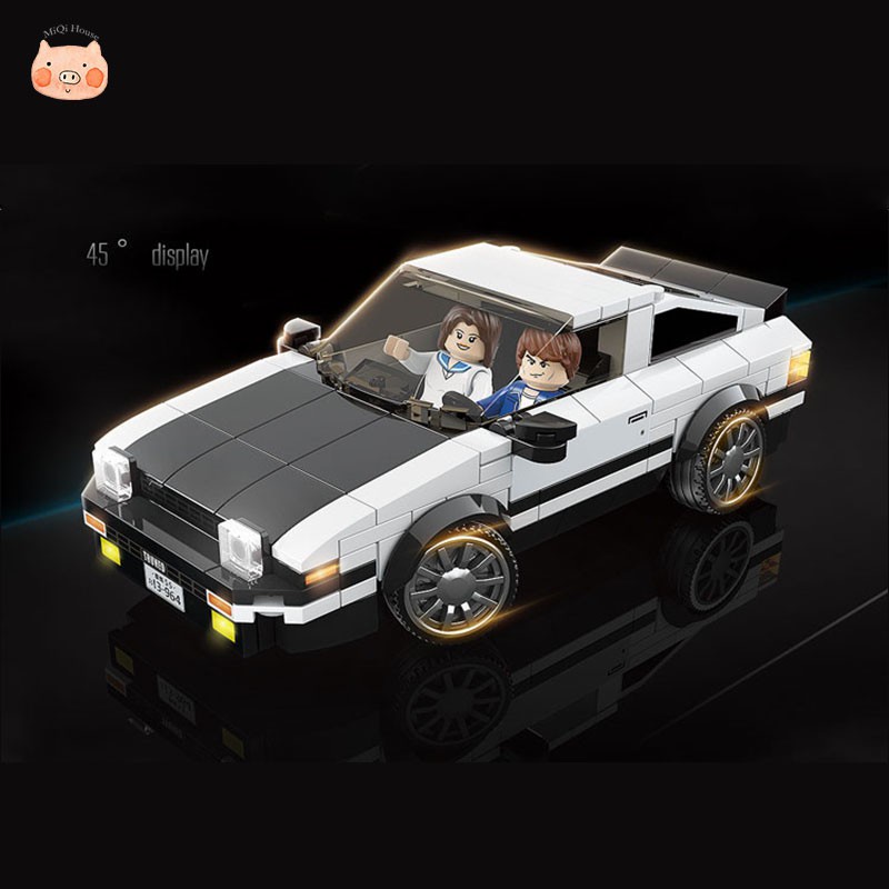 ✱✤Đồ Chơi Lắp Ráp Mô Hình Xe Đua Toyota AE86 8 Ô Độc Đáo