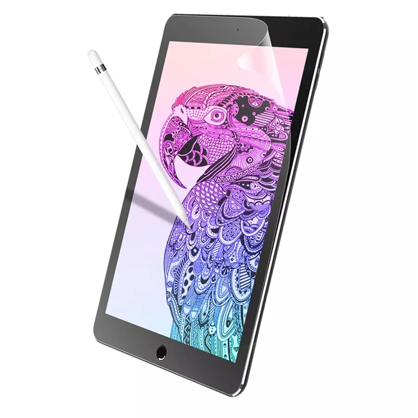 Dán PET NHẬT trong suốt chống xước chính hãng WIWU PAPER LIKE cho iPAD đủ mã