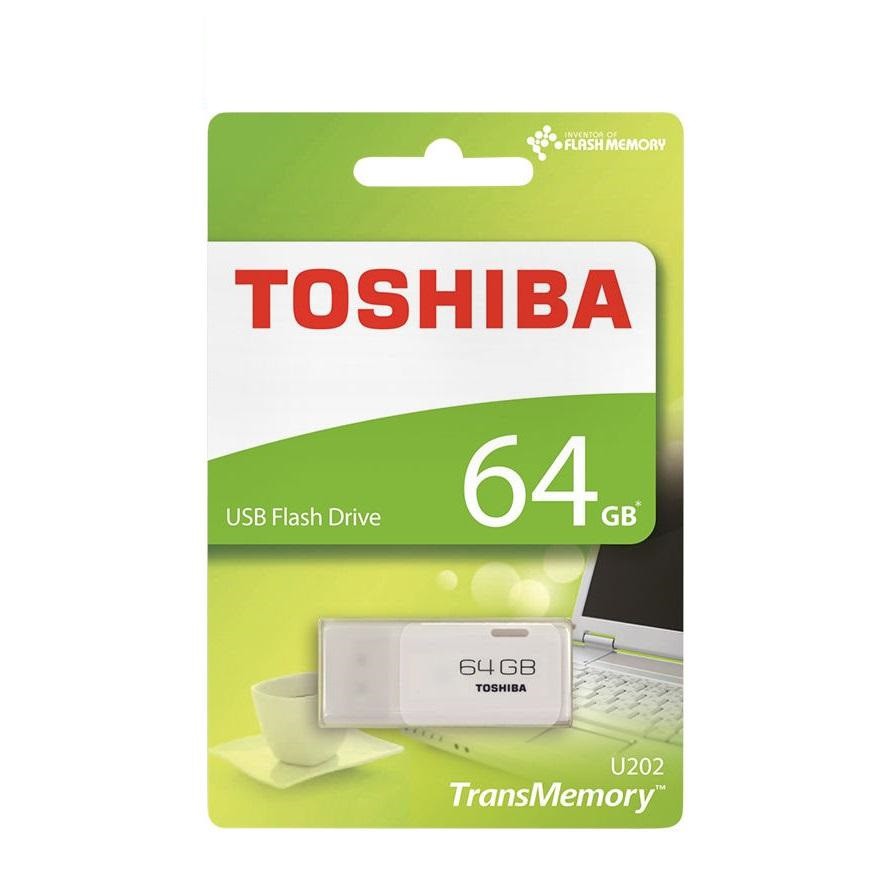 USB Toshiba Hayabusa 2.0 64GB (Trắng)