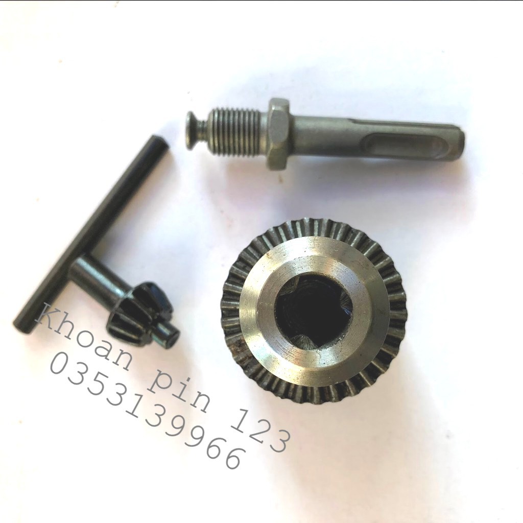 Đầu kẹp măng ranh, đầu chuyển đổi khoan bắt vít 10mm và 13mm