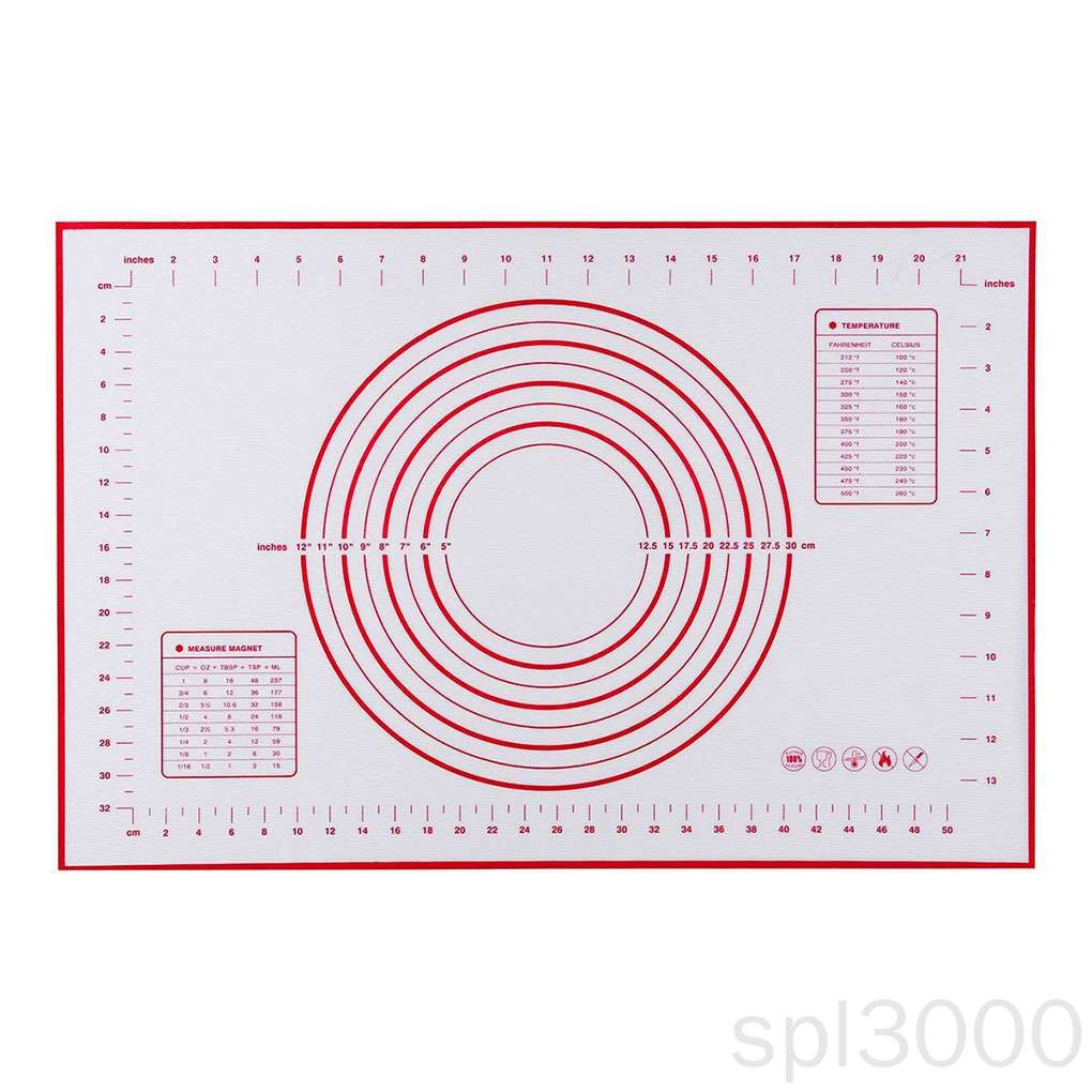 Thảm nhào bột chất liệu silicon tiện dụng