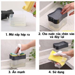 Hộp đựng nước rửa chén thông minh