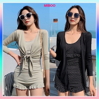 Bộ đồ bơi xinh đi biển 3 mảnh áo choàng xinh xắn