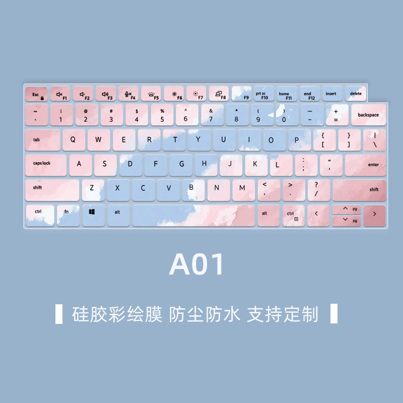 Phim Dán Bảo Vệ Bàn Phím Chống Bụi Bằng Silicon Họa Tiết Hoạt Hình Cho 14 "Dell Latitude 7420 7410 5420 5520 7420 7520 3320 3520 9510