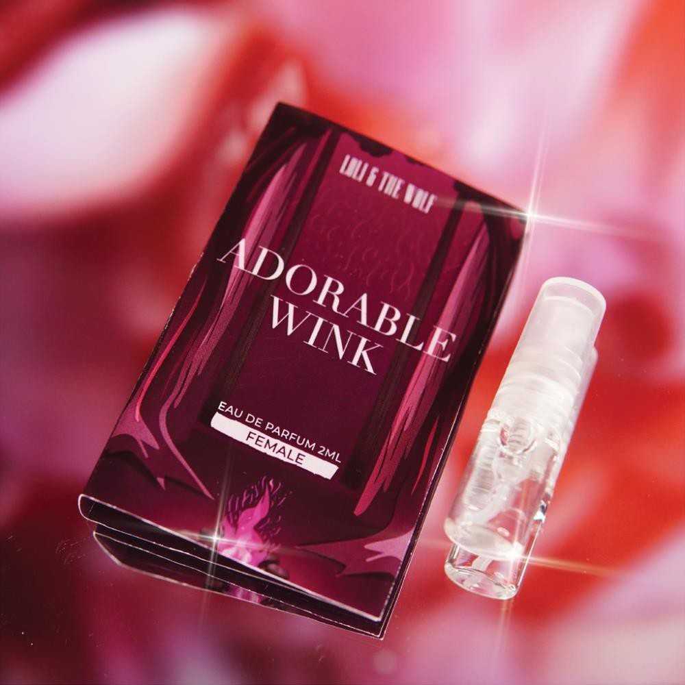 [HÀNG CAO CẤP] Nước hoa nữ thơm lâu chính hãng Adorable Wink Eau De Parfum chai 2ml nhỏ gọn