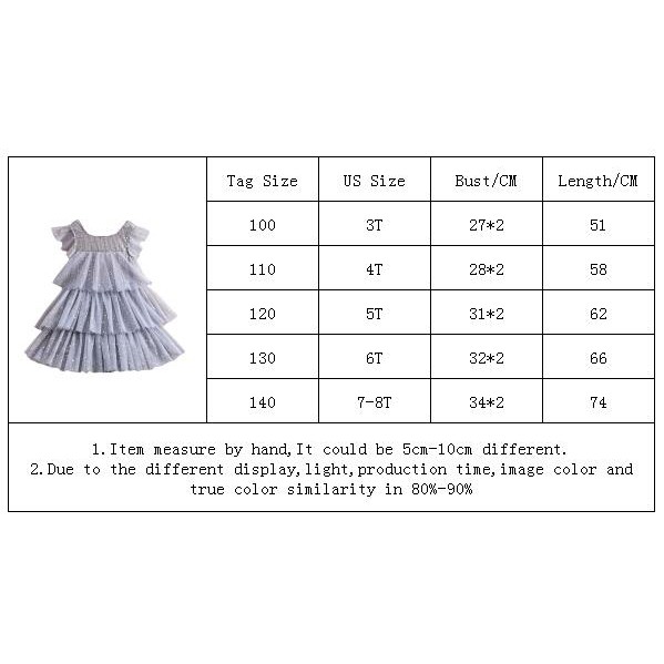 Đầm xòe công chúa xinh xắn cho bé gái