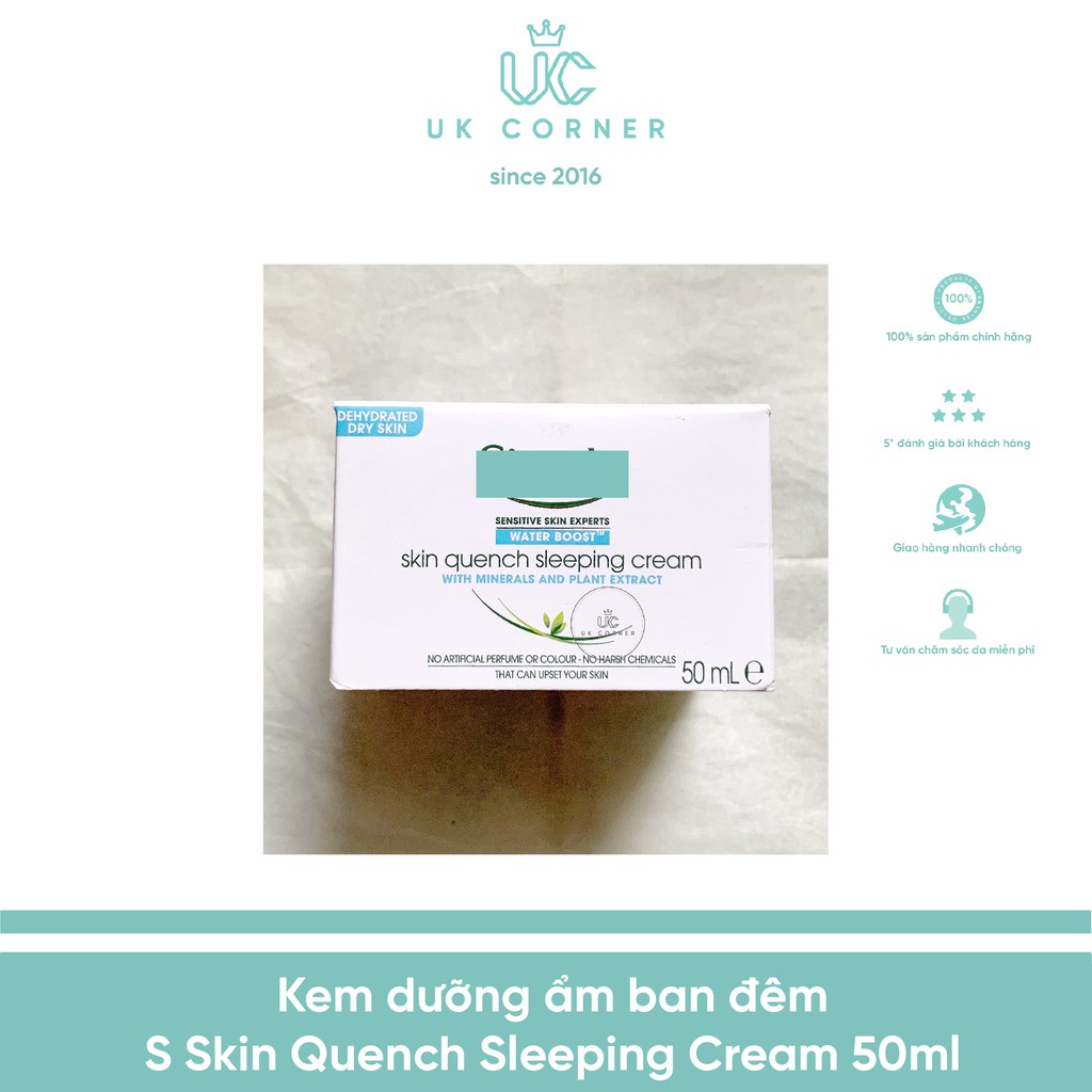 Kem dưỡng ẩm ban đêm Simple Skin Quench Sleeping Cream