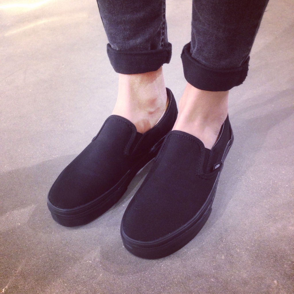 Vans Slip On All Black Classic