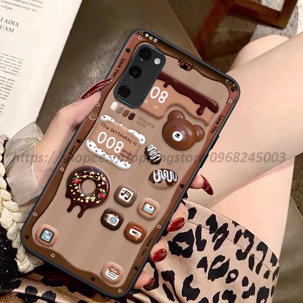 Ốp lưng Samsung S20 FE / M51 / M52 5G in hình 3D gấu,thỏ cute dễ thương