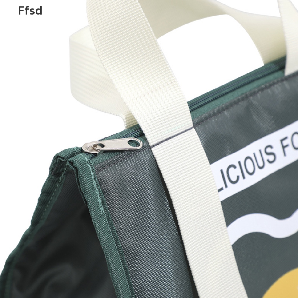 {Ffsd} Túi Đựng Hộp Cơm Trưa Xách Tay Cách Nhiệt Họa Tiết Hoạt Hình Nhỏ Gọn Dành Cho Phụ Nữ Và Trẻ Em Đi Du Lịch Dã Ngoại