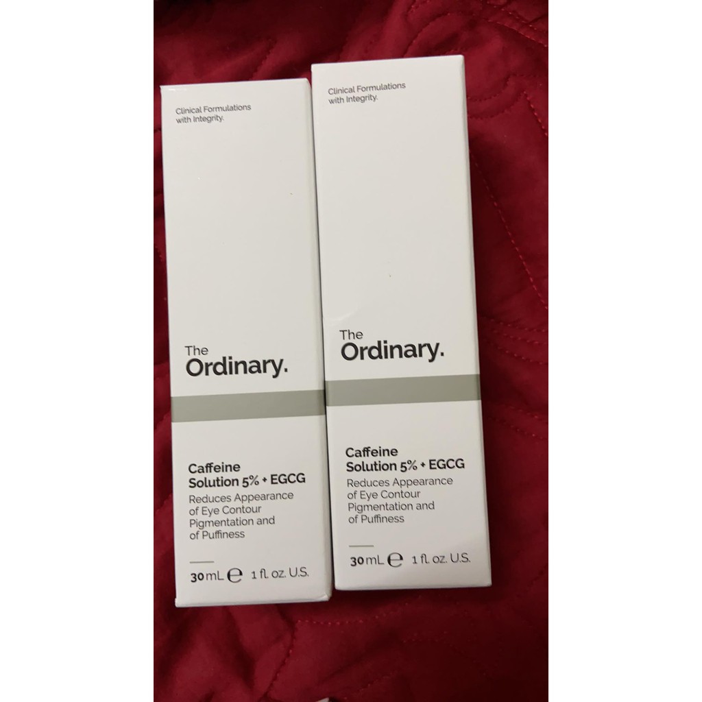 Tinh chất dưỡng mắt The Ordinary - Caffeine Solution 5% + EGCG