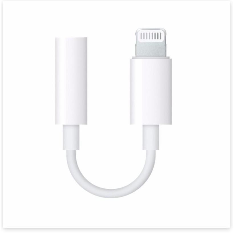 Đầu Adapter chuyển đổi từ đầu Lightning cho iphone sang đầu cắm tai nghe Jack 3.5mm dành cho iPhone 7 / 7Plus / 8 / 8Plu