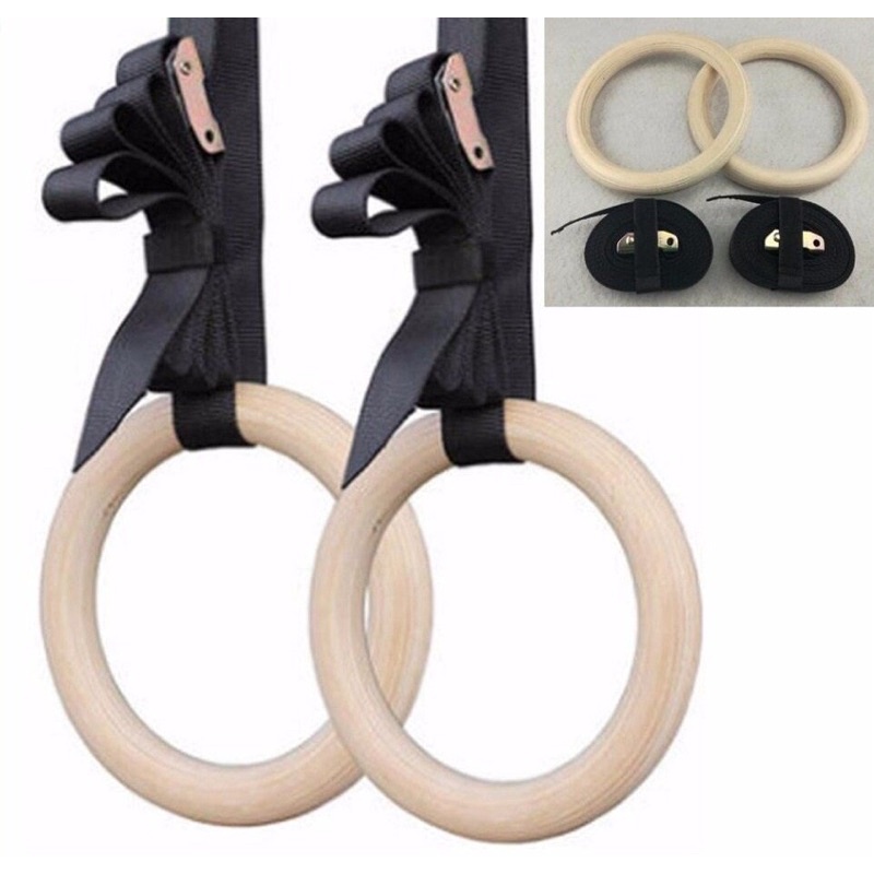Vòng Treo Xà Gymnastic Rings,Vòng treo tập gym Brosman nhựa cao cấp
