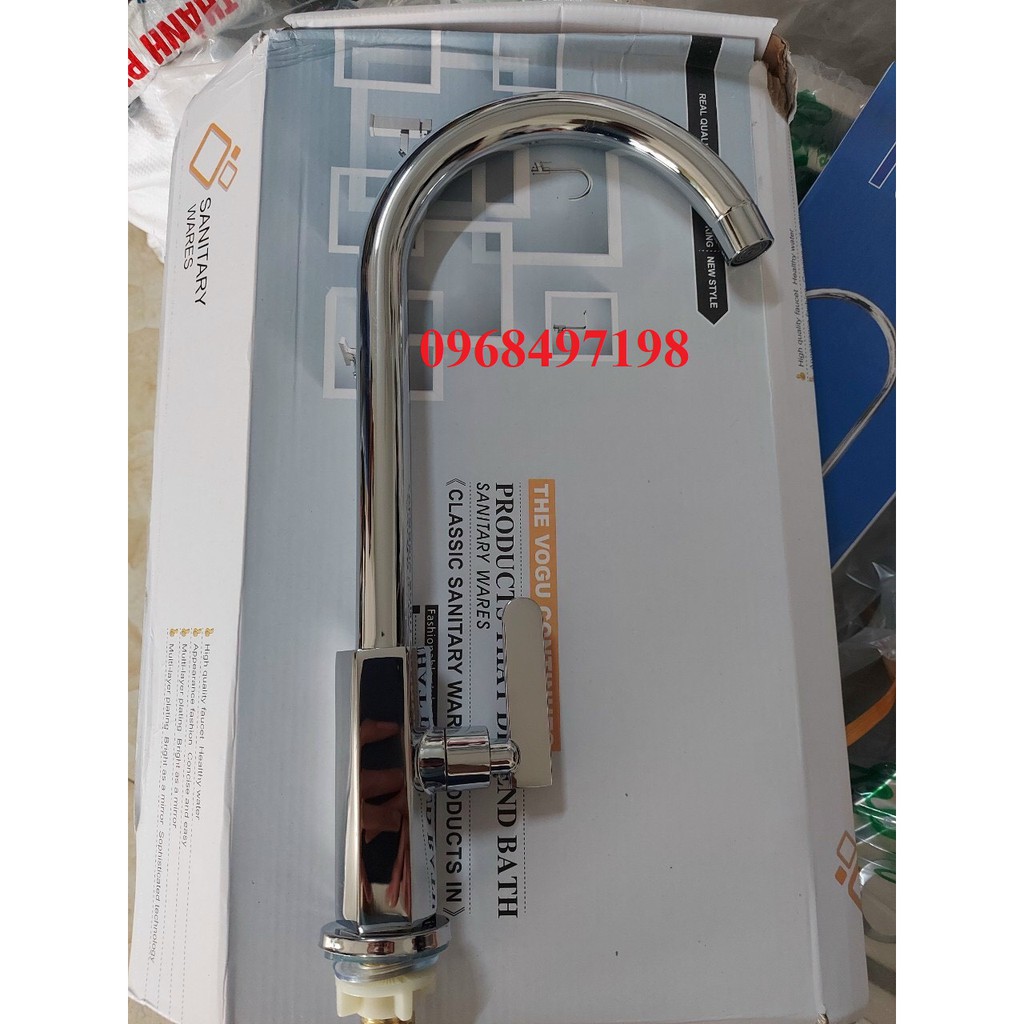 Vòi rửa bát bằng đồng gắn tường, gắn chậu 1 đường nước lạnh-Vòi rửa chén lạnh bằng đồng | BigBuy360 - bigbuy360.vn