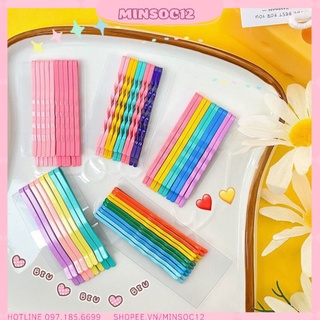 Bộ 10 kẹp tăm màu sắc dễ thương