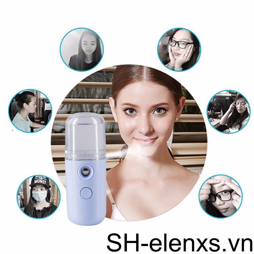 Máy Phun Sương Dưỡng Ẩm Cho Mặt 1111fourone Sạc USB Cầm Tay