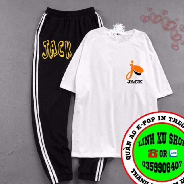 Quần Áo Jack  FREESHIP  Giảm Ngay 10k Khi Nhấp [ ÁO JACK ] - Sét Bộ Quần Áo Jack Đóm Full Size