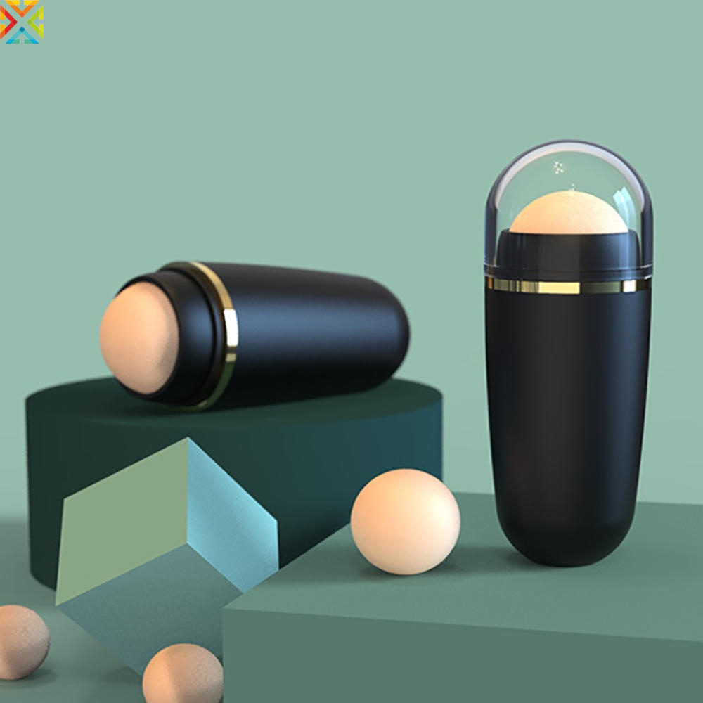 Cây Lăn Đá Núi Lửa Loại Bỏ Mụn Đầu Đen Và Dầu Trên Da Mặt