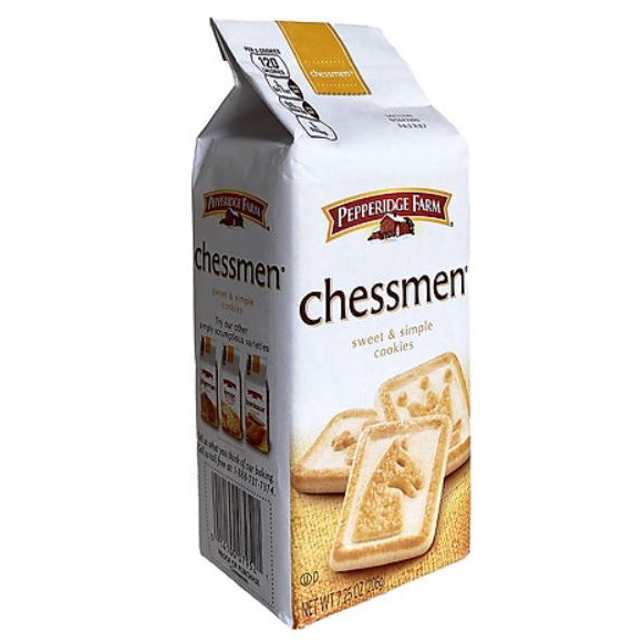 Bánh quy bơ Chessmen Pepperidge Farm 206g