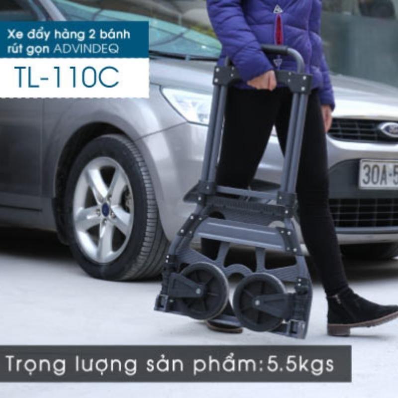 Xe đẩy hàng 2 bánh rút gọn ADVINDEQ TL-110C tải trọng 110kg nhập khẩu chính hãng bảo hành 12 tháng