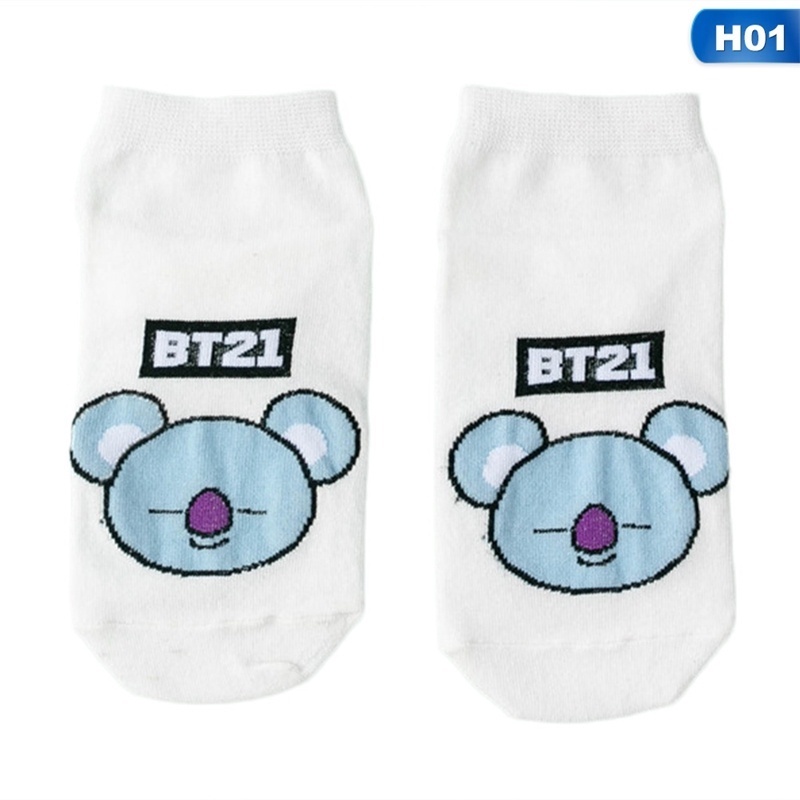 Vớ Cotton Thoải Mái Kpop Bts Bt21