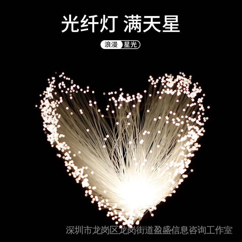 Đèn Ngủ led Sợi Quang Nhiều Màu Độc Đáo Trang Trí Phòng Ngủ/ Phòng Ngủ Cho Bé Gái