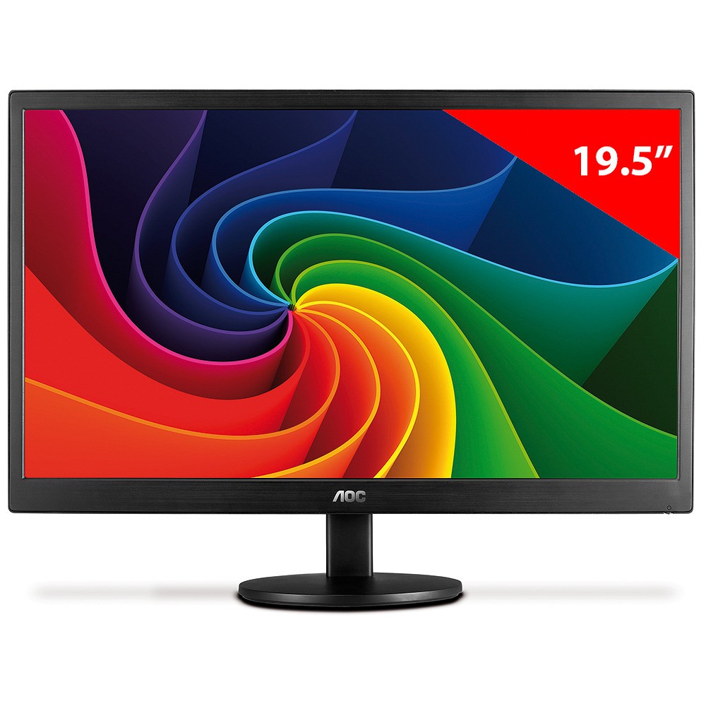 Màn hình máy tính LED AOC 19.5inch - E2070SWN (Đen)