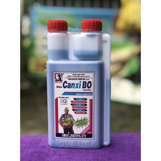 Phân bón lá canxi bo super | cty nova hoa kỳ 🇺🇸 | chai 500ml